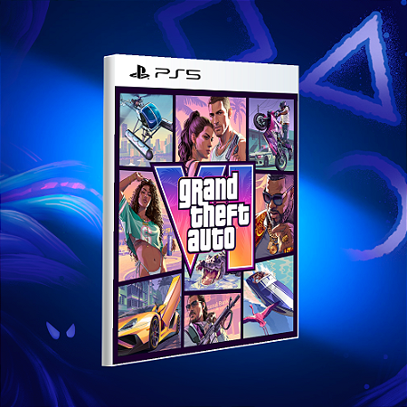 GTA 6 | Grand Theft Auto VI - PS5 - Mídia Digital