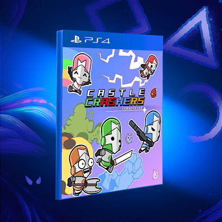 Castle Crashers Remastered - PS4 - Mídia Digital