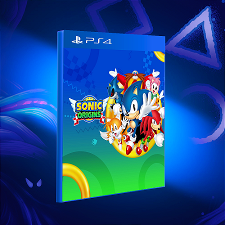 Sonic Origins - PS4 - Mídia Digital