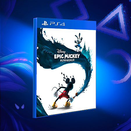 Disney Epic Mickey: Rebrushed - PS4 - Mídia Digital