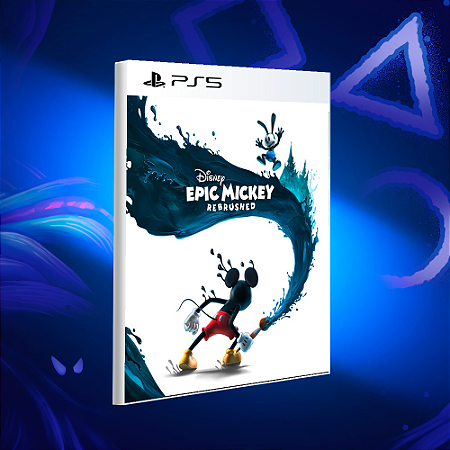 Disney Epic Mickey: Rebrushed - PS5 - Mídia Digital