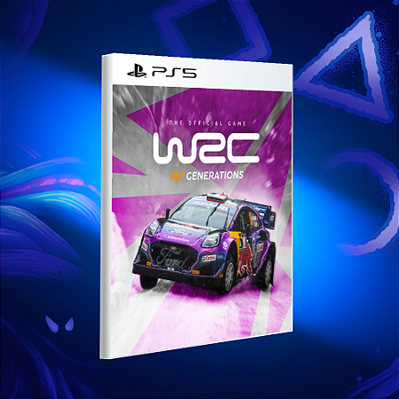 Wrc Generations – The Fia Wrc Official Game - PS5 - Mídia Digital