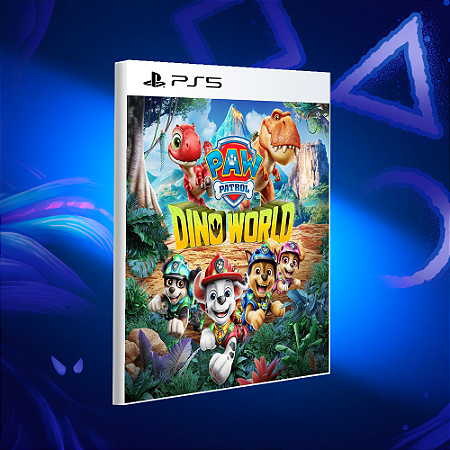 Patrulha Canina – O Mundo Dos Dinossauros - PS5 - Mídia Digital