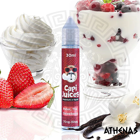 CAPI JUICES - PETER, THE STRAWBERRY 30ML (6MG)