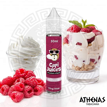 CAPI JUICES - R FOR RASPBERRY 30ML (3MG)