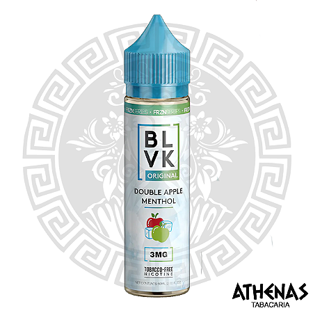 BLVK - DOUBLE APPLE MENTHOL 60ML (3MG)