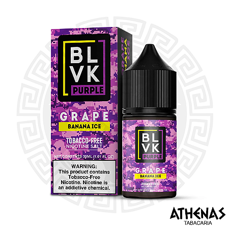 BLVK SALT - GRAPE BANANA ICE 30ML (35MG)