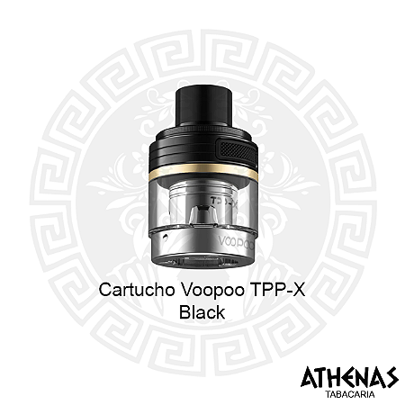 CARTUCHO - VOOPOO - TPP-X 4ML BLACK (1 UN)