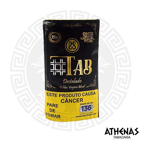 TABACO - SASSO - #TAB (ANTIGO HASH) 25G