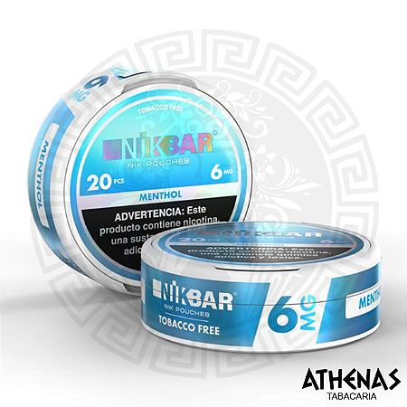 NIC POUCHES - NIKBAR - 6MG