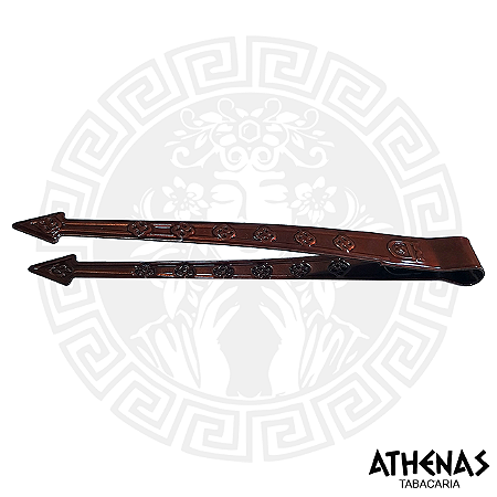 PEGADOR DE CARVÃO - AV HOOKAH TONG MARROM