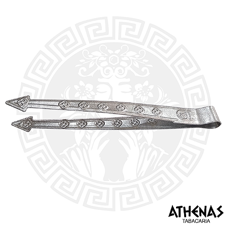 PEGADOR DE CARVÃO - AV HOOKAH TONG PRATA