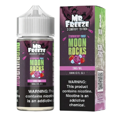 MR FREEZE - MOON ROCKS STRAWBERRY FROST 100ML (3MG)