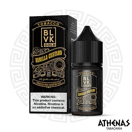 BLVK SALT - TOBACCO VANILLA CUSTARD 30ML (35MG)