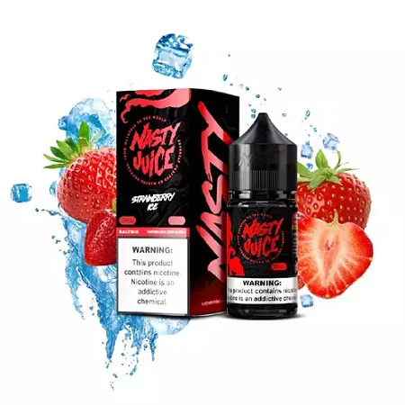 NASTY SALT - SMOOTH STRAWBERRY ICE 30ML (35MG)