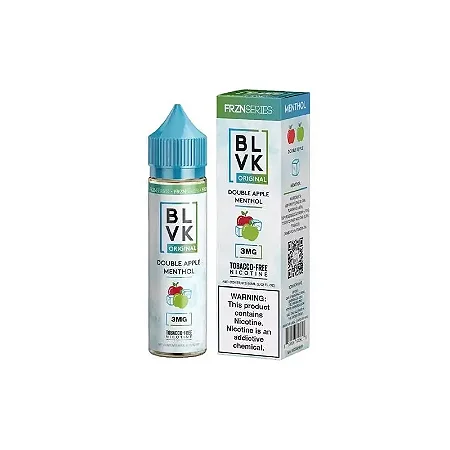 BLVK - DOUBLE APPLE MENTHOL 60ML (0MG)