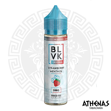 BLVK - STRAWBERRY MENTHOL 60ML (0MG)