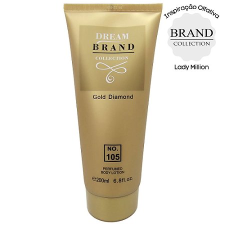 Creme Hidratante Dream Brand Collection 105 200ml Lady Million