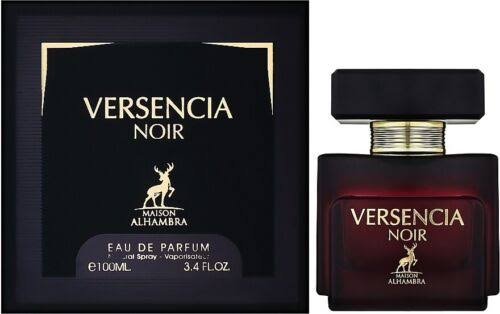 Versencia Noir Alhambra – 100ml – Perfume Árabe (Ref Olfativa: Versace Cristal noir)