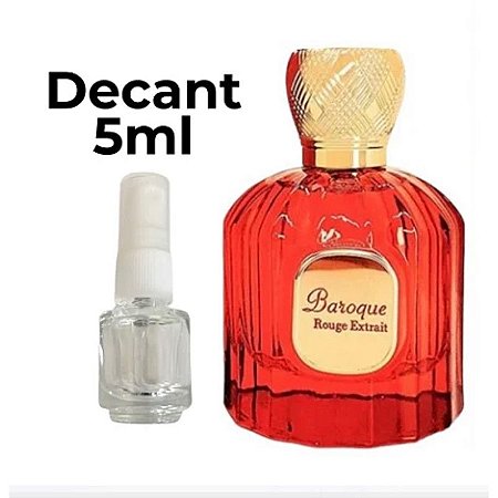 Perfume  Árabe Baroque  Rouge Extrait-Decant 5 ml