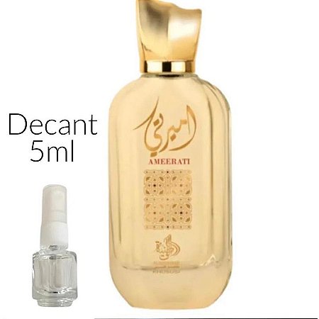 Perfume Árabe  Ameerati Al wataniah decant 5ml