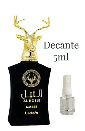 Perfume AMEER AL NOBLE-LATTAFA Decant 5ml