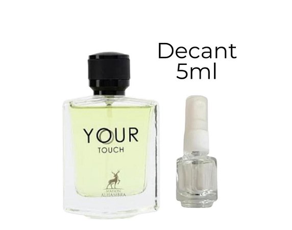 PERFUME ARÁBE YOUR TOUCH -MAISON ALHAMBRA -DECANT'S 5ML