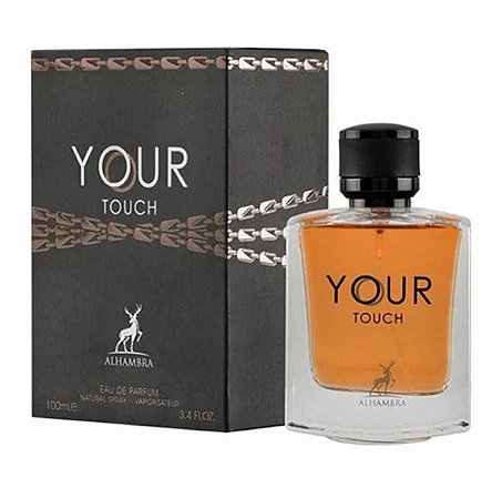 PEFUME ARABE YOUR TOUCH - MAISON ALHAMBRA100ML  MASCULINO