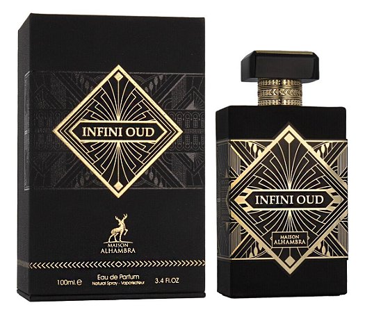 Perfume Arabe Infini Oud-Maison Alhambra100ml masculino