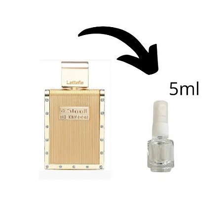 The kingdom Lattafa 5ml EDP Masculino