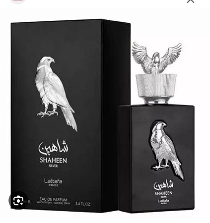 SHAHEEN SILVER LATTAFA  EDP 100ml COMPARTILHÁVEL