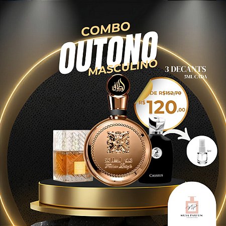 COMBO OUTONO MASCULINO