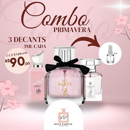 COMBO PRIMAVERA FEMININO