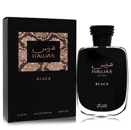 Hawas Black Rasasi Masculino 100ml