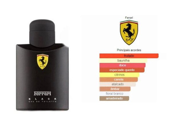 Ferrari Black Ferrari Masculino