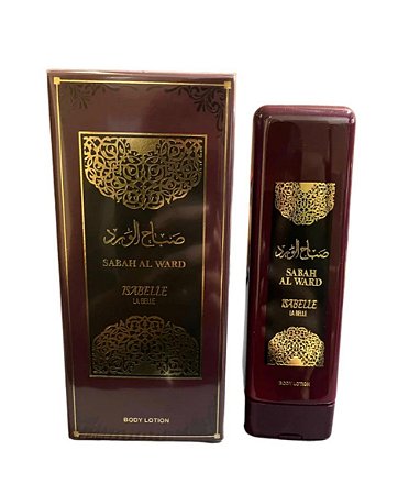 Hidratante Corporal Sabah Al Ward 200ml Body Lotion Aniversário Presente