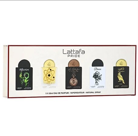 Kit Perfume Lattafa Pride Collection 5 X 20ml