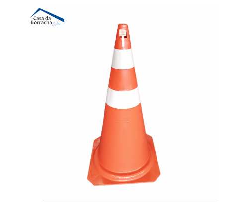 Cone PVC Rígido 75cm