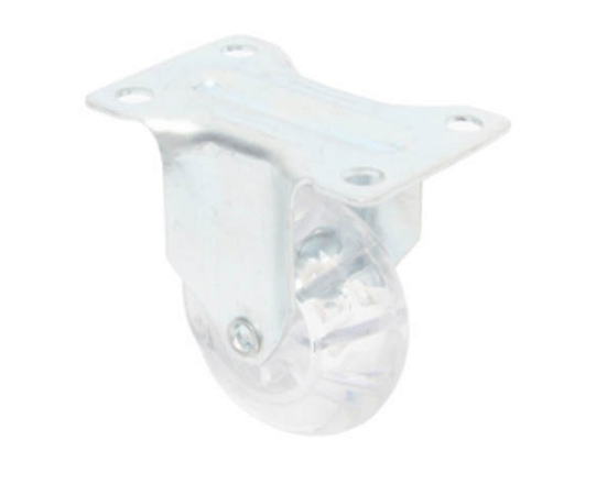 Rodízio Gel Fixo de Placa 2''