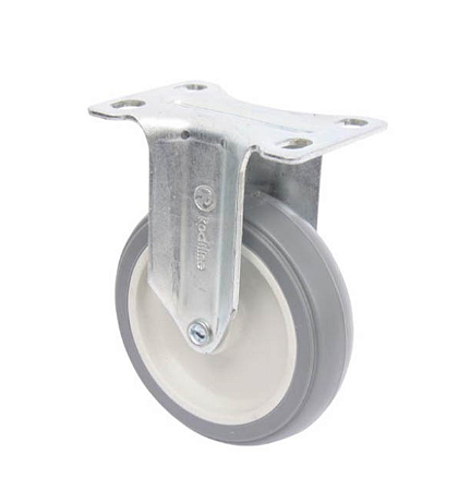 Rodízio PVC Fixo de Placa 3''