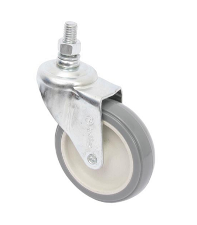 Rodízio PVC Fixo de Rosca 3''