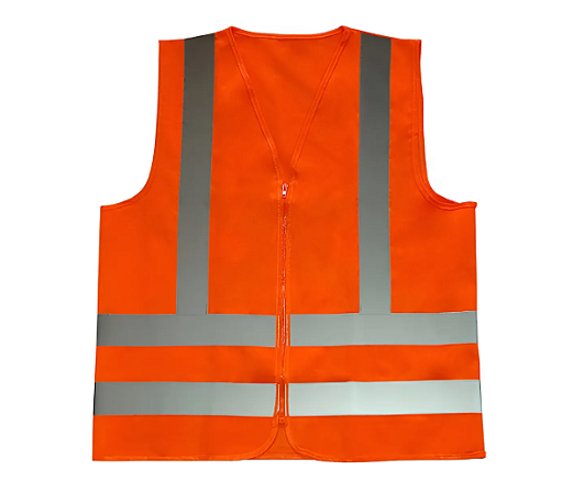 Colete Refletivo Laranja e Verde