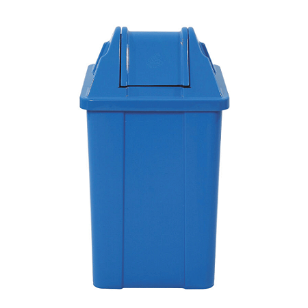 Lixeira Quadrada com Tampa Vai-Vem 60L e 100L