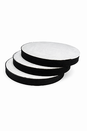 Disco de Borracha Adesivado 22cm x 25mm