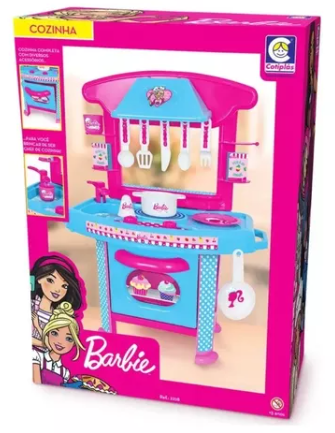 Brinquedo Cheff Bolo da Barbie - Cotiplás