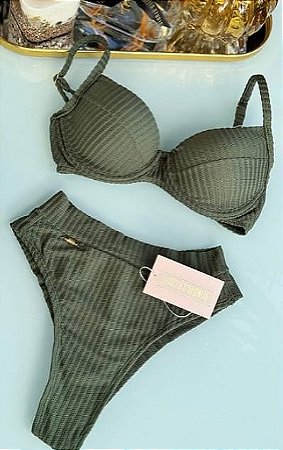 BIQUÍNI BRIGITTE SANTORINI VERDE MUSGO