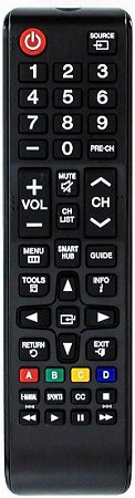 Controle remoto universal para todos os televisores Samsung