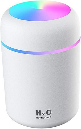 Umidificador de ar Umidificador De óleo De Aroma USB Pulverizador Fresco De Névoa Com Led