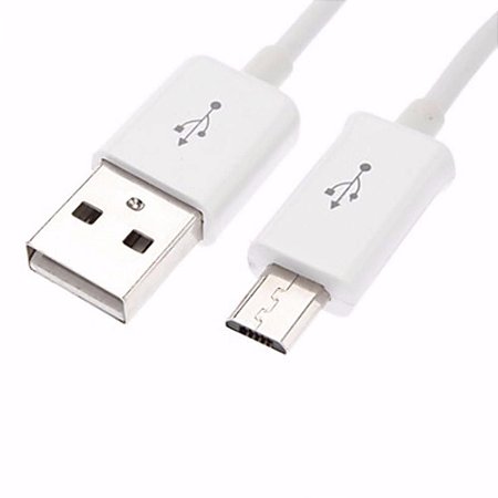 Cabo V8 Micro USB Para toda linha Samsung Galaxy - 1 Metro