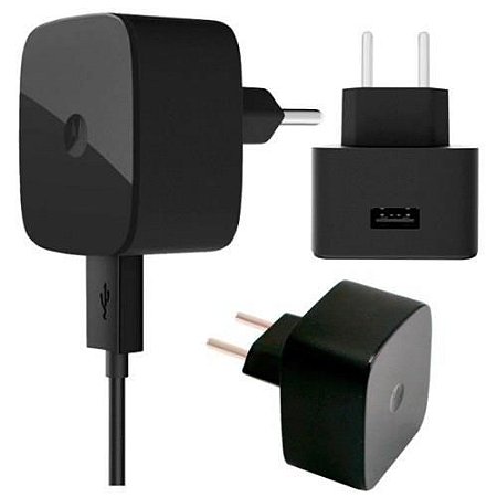 Carregador Compativel Motorola Turbo 12 W + Cabo de Dados Micro USB V8